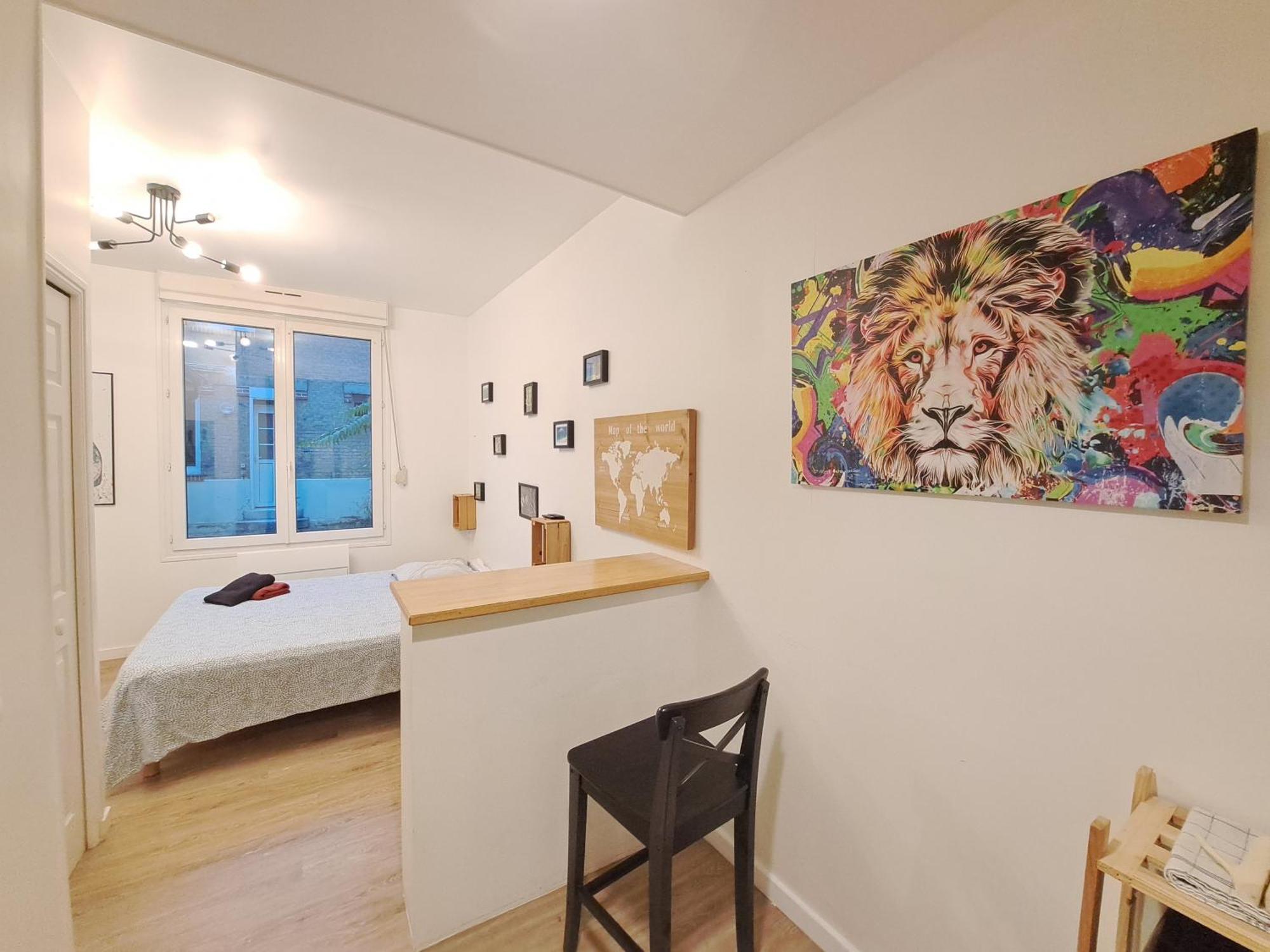Ochorios, Studio Cosy Apartment Reims Ngoại thất bức ảnh